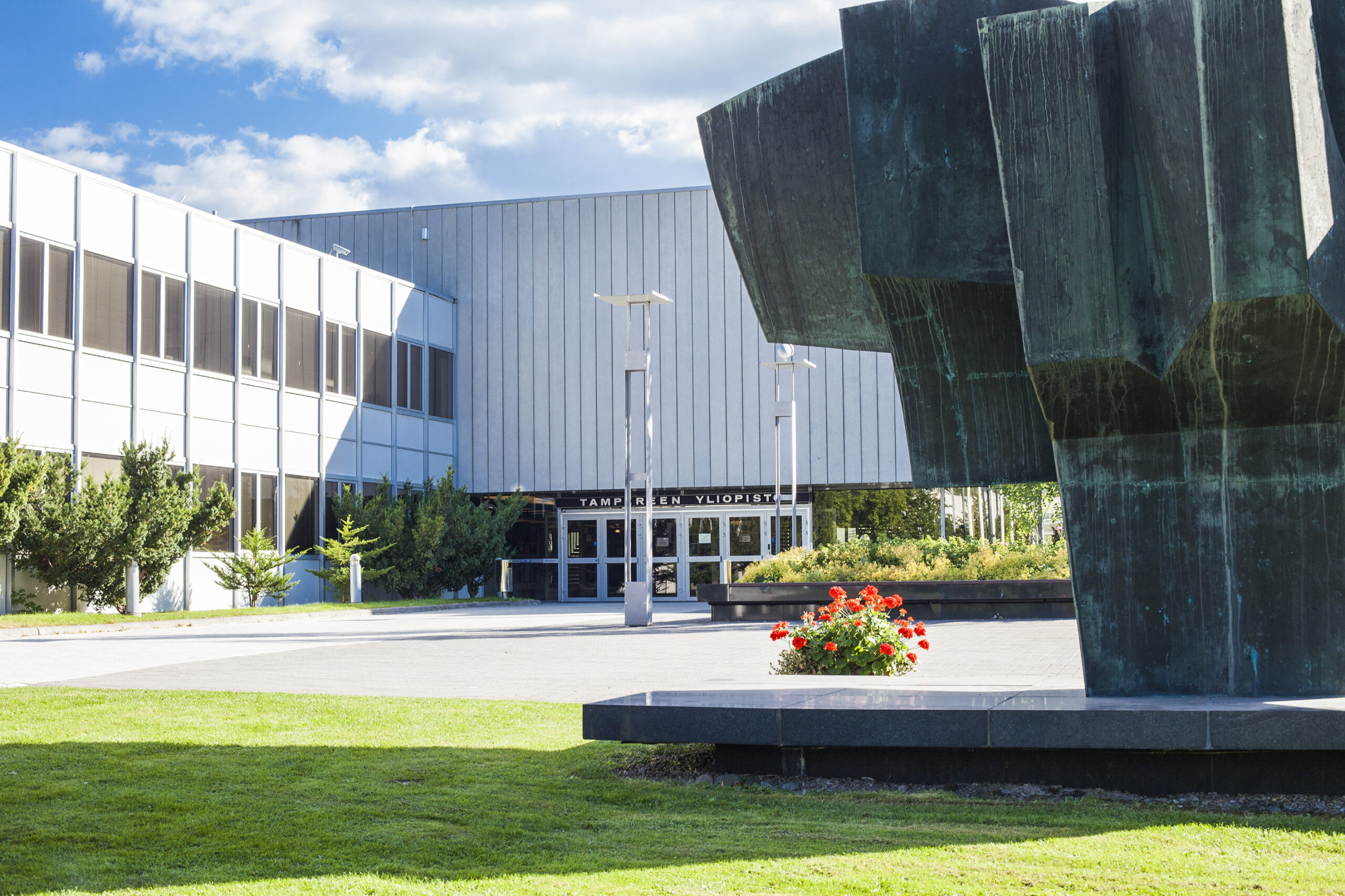 Tampere University main building.
